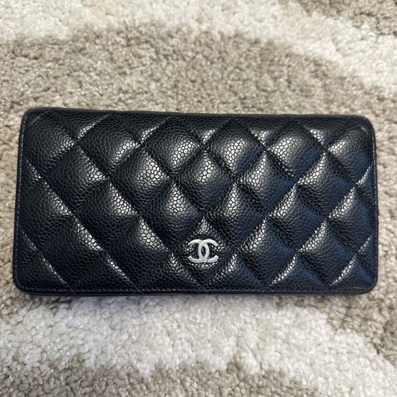 Authentic Chanel Black Caviar Wallet - Picture 5 of 6